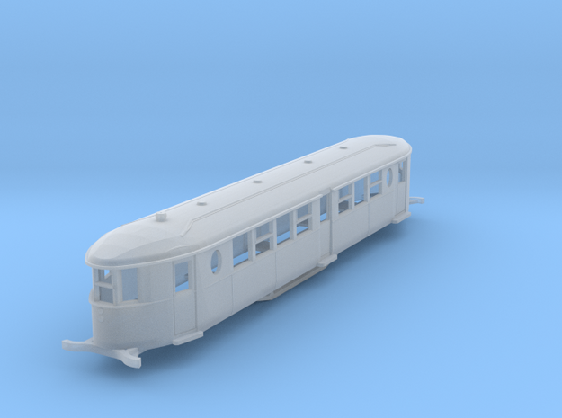 o-152-sr-sent-cammell-railbus in Smooth Fine Detail Plastic