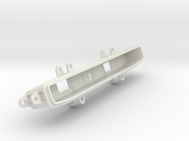 Horizontal Holder for Alpine Freestyle Keys in White Natural Versatile Plastic