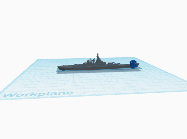 World of Warships Battleship w/ logo spacebar x6.5 in Black Natural Versatile Plastic