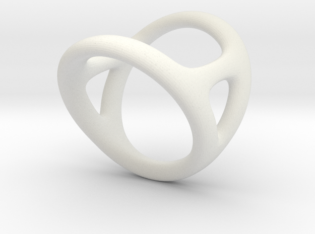 Ring for Diane d13 d15-4 L18 in White Natural Versatile Plastic