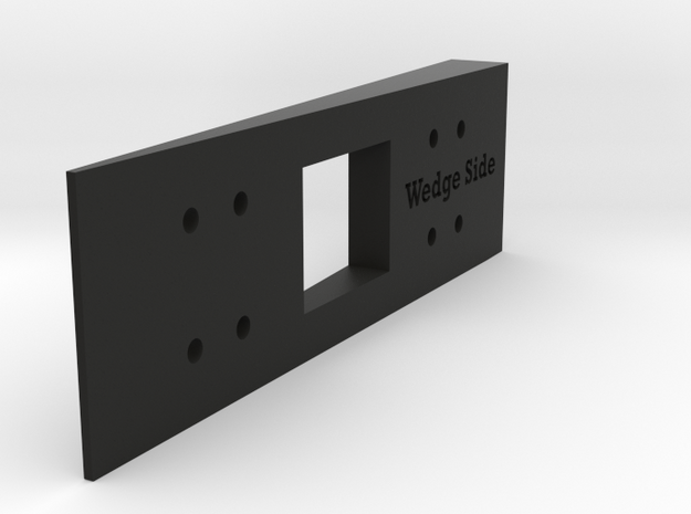 Siding Wedge for Ring Doorbell Pro 70 Degree Wedge in Black Natural Versatile Plastic
