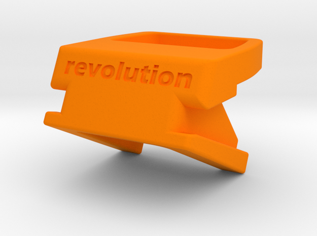 Fizik ICS Topeak Quick-Clip Mount in Orange Processed Versatile Plastic