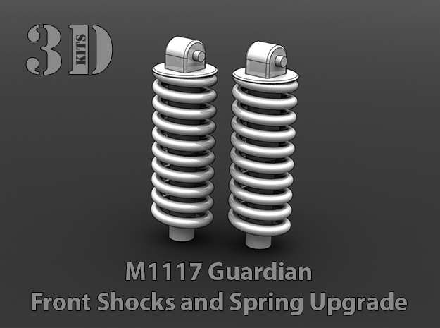 M1117 Guardian Shock and Spring Upgrade in Smoothest Fine Detail Plastic