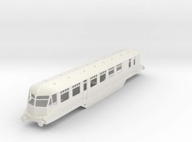 0-43-gwr-railcar-19-33-1a in White Natural Versatile Plastic