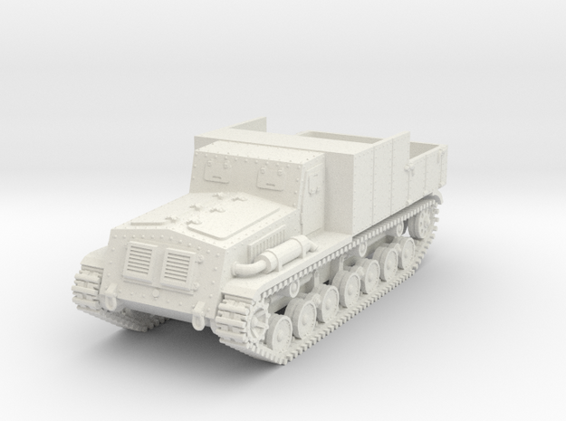 1/87 (HO) Type 4 Chi-So armored tractor in White Natural Versatile Plastic