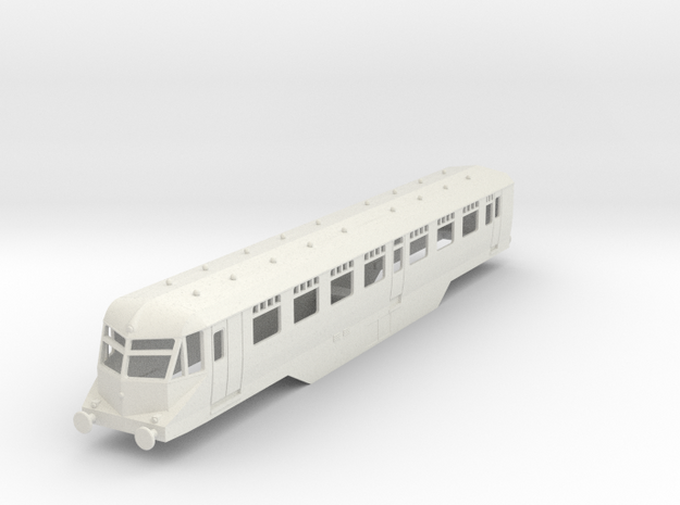 0-100-gwr-railcar-buffet-36-38-1a in White Natural Versatile Plastic