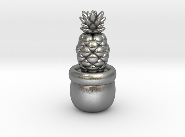 Little Pineapple in Natural Silver