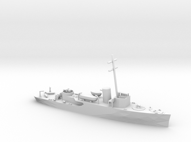 1/600 Scale HMS Bangor Minesweeper 1939 Programe in Tan Fine Detail Plastic