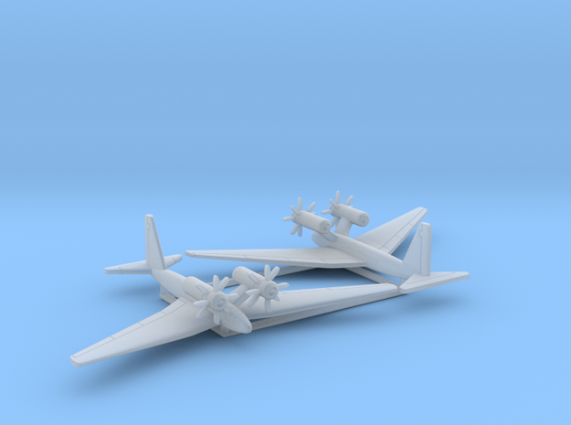 (1:700) (x2) Schnellbomber II in Tan Fine Detail Plastic