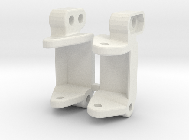 losi xx cr spindle carrier in White Natural Versatile Plastic
