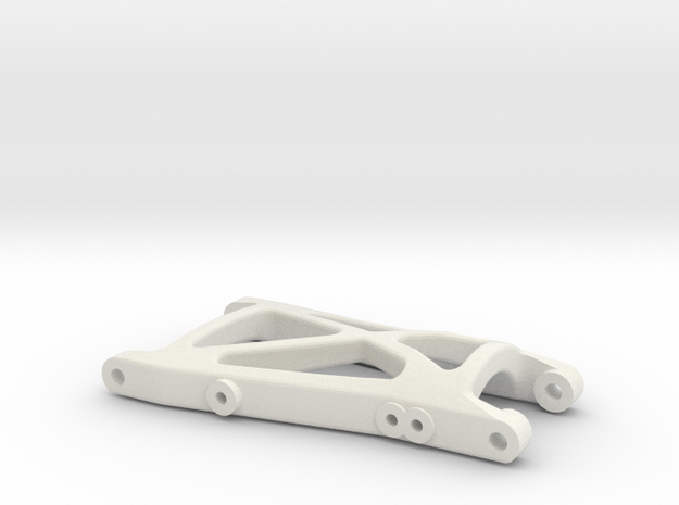 losi xx cr rear right suspension arm in White Natural Versatile Plastic