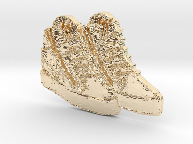Giuseppe Zanotti Sneakers Pendant in 14K Yellow Gold