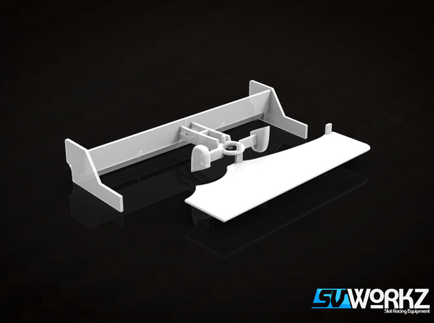 SV Workz – Oreca 03 – Body Parts (1:32) in White Processed Versatile Plastic