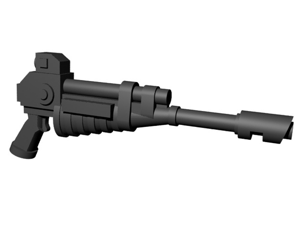 Laser beam rifles 28mm x28 in Tan Fine Detail Plastic
