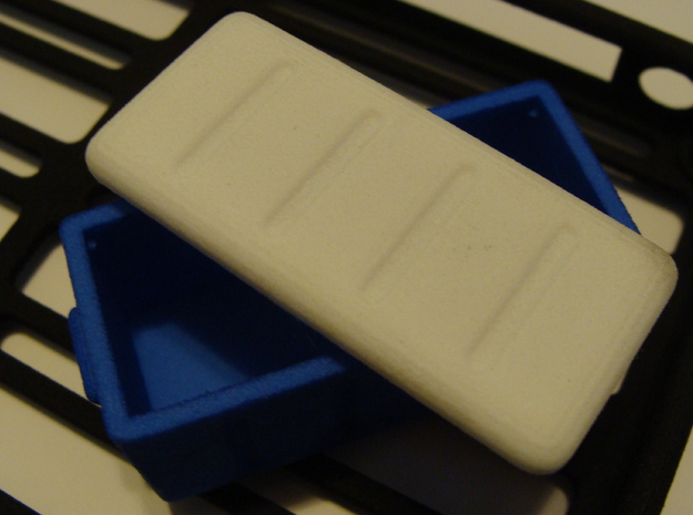 1/10 Cooler Lid in White Natural Versatile Plastic