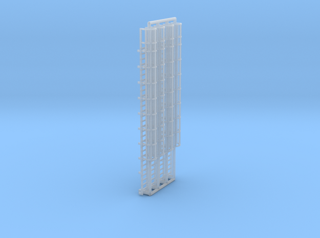 N Scale Cage Ladder 58mm (Top) in Tan Fine Detail Plastic