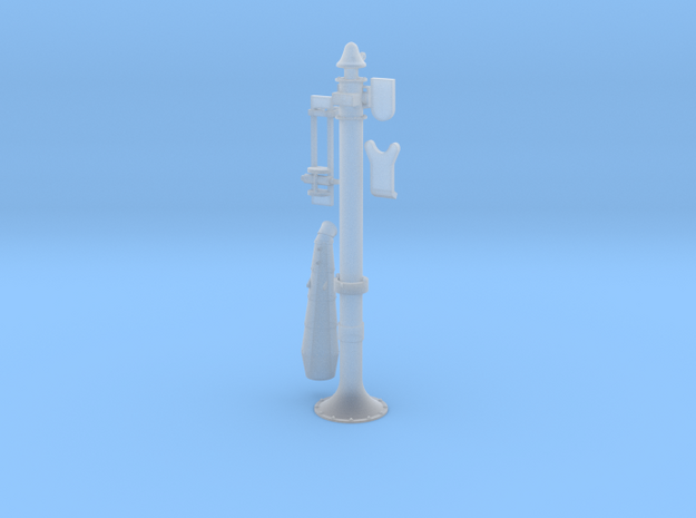 S scale Poage H Water Column in Smooth Fine Detail Plastic