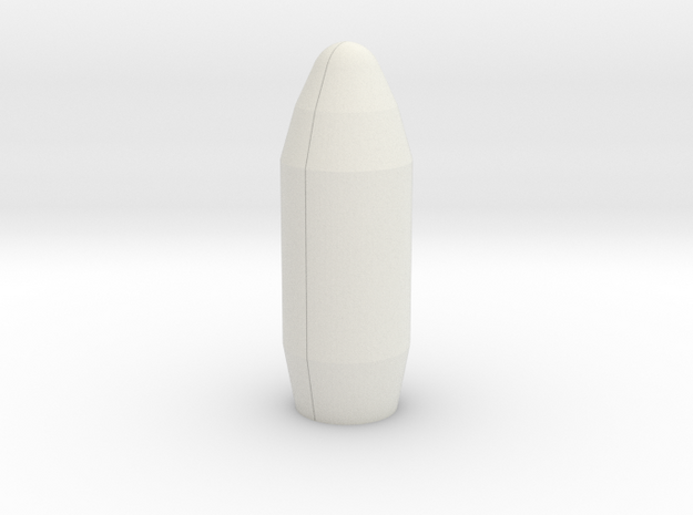 Fairing Ariane 3 in White Natural Versatile Plastic: 1:128