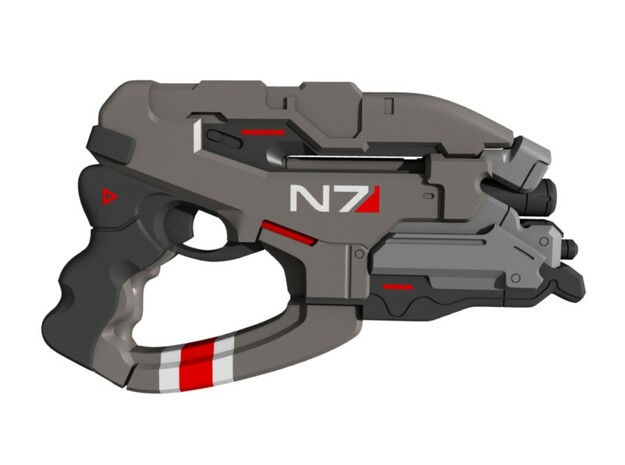 Mass Effect - 1:6 scale - N7 Eagle in White Natural Versatile Plastic