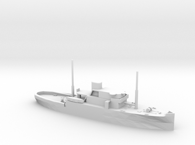 1/600 Scale USCGC Escape WMEC-6 in Tan Fine Detail Plastic