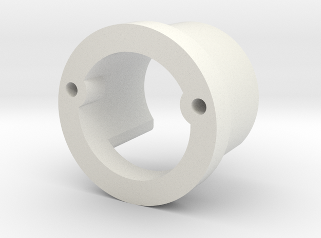 Chassis Adapter in White Natural Versatile Plastic