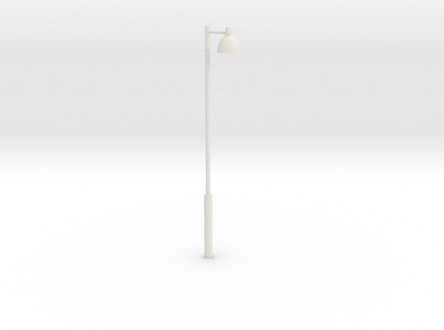 Louis Poulsen Toldbod 290 Pedestrian Pole Light in White Natural Versatile Plastic