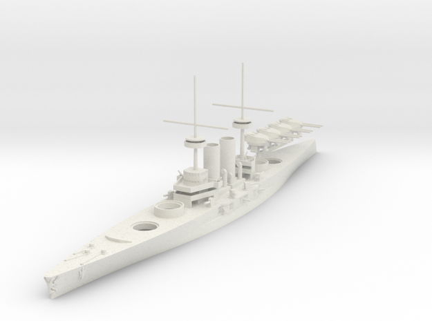 1/700 Nadezhda-Class Dreadnought in White Natural Versatile Plastic
