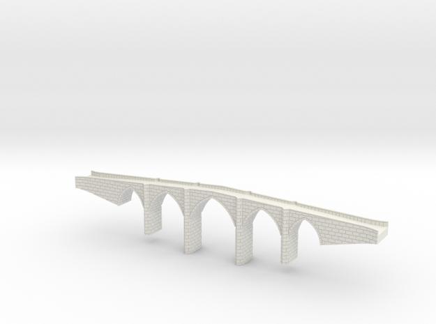Bridge_1:285 in White Natural Versatile Plastic