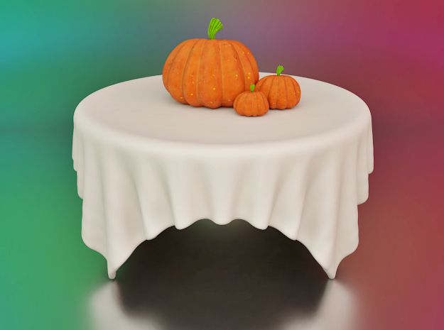 bowl or tablecloth ? in White Natural Versatile Plastic