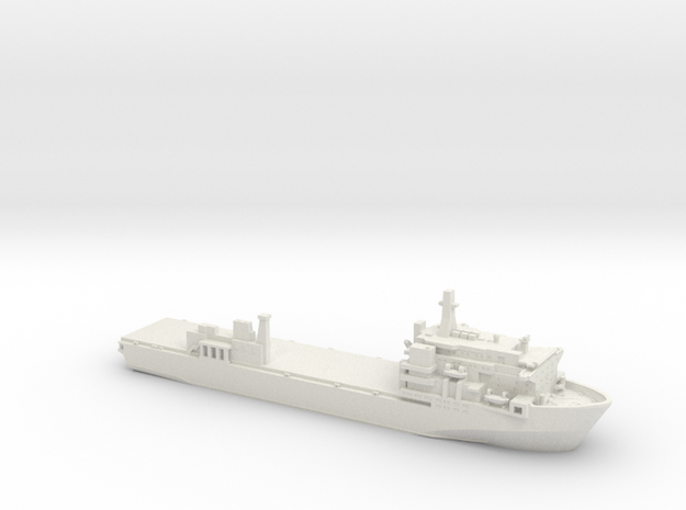 1/700 HMS Argus in White Natural Versatile Plastic