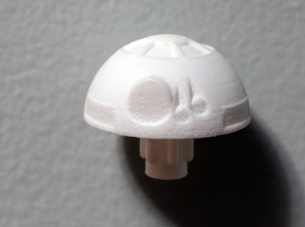 PRHI Kenner Astromech Kit - R2/R3 Head in White Processed Versatile Plastic