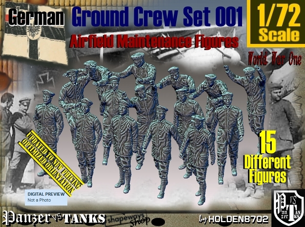 1/72 German Ground Crew Set001