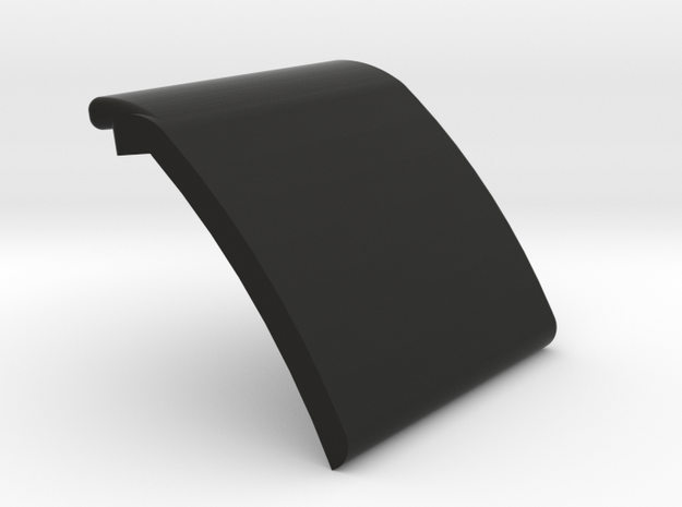 External MastGate plate in Black Natural Versatile Plastic