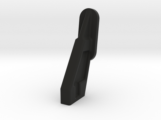 Xray XB4 / XB2 Rear Wing Support in Black Natural Versatile Plastic