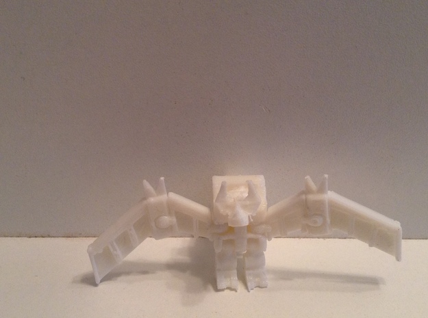 HeadRobot: Thing-O-Wings in White Natural Versatile Plastic