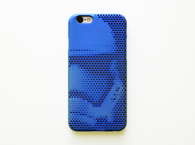iPhone 6S case_Stormtrooper Force Awakens in Blue Processed Versatile Plastic