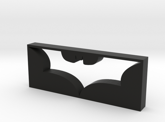 Dark Knight Logo in Black Natural Versatile Plastic