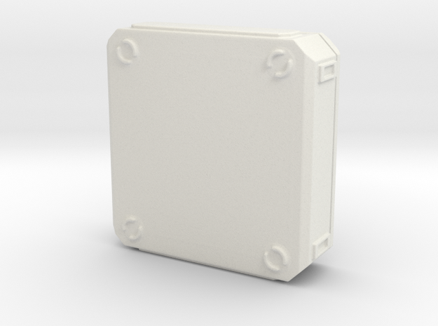 SciFi Medical Box in White Premium Versatile Plastic