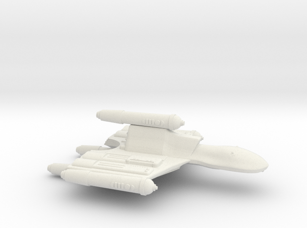 3125 Scale Romulan OmniHawk Light Dreadnought MGL in White Natural Versatile Plastic
