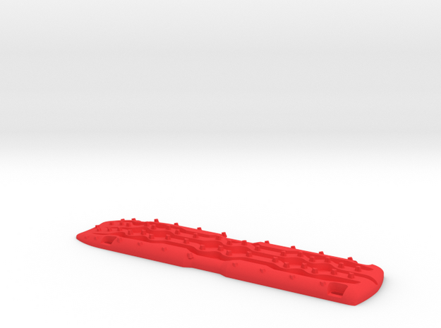 1/10 Scale Recovery Sand Ramp Large in Red Processed Versatile Plastic