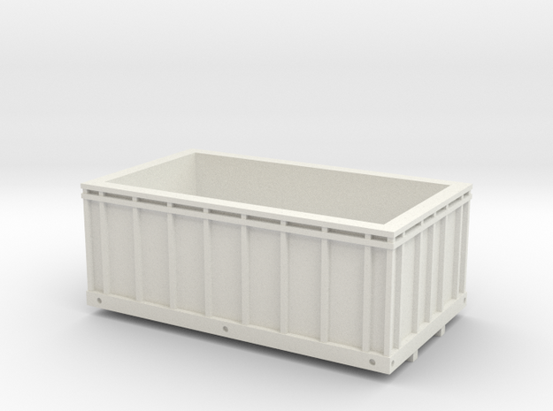 grain truck box 1/64 in White Natural Versatile Plastic