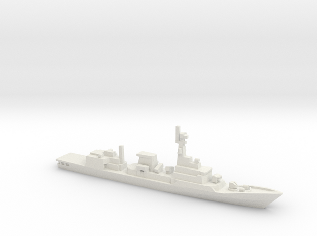 Zulfiquar-class frigate, 1/1800 in White Natural Versatile Plastic