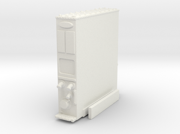 1/87 E-One EMAX pump section in White Natural Versatile Plastic