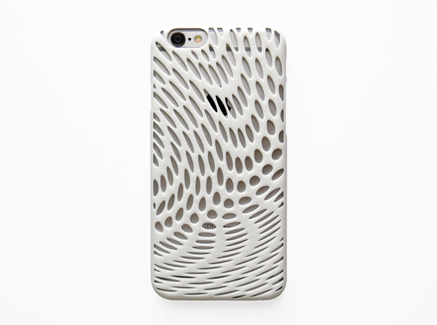 iPhone 6 / 6S Case_Wave in White Processed Versatile Plastic