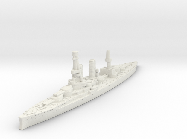 HMS Canada, (Almirante Lattorre) Battleship in White Natural Versatile Plastic