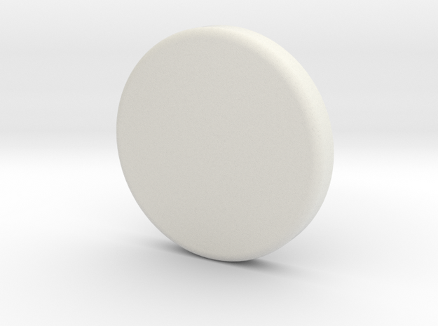 Light Bucket Light Cover Round in White Natural Versatile Plastic: 1:10