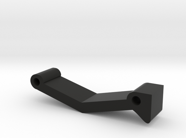 Deranged Trigger Guard  Type 2 in Black Natural Versatile Plastic