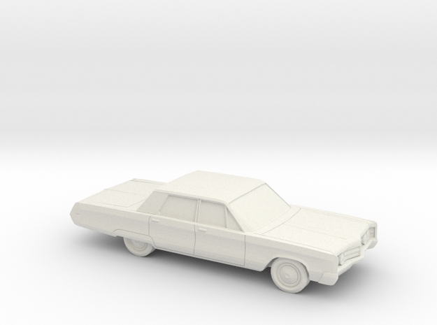 1/72 1967 Chrysler 300 Sedan in White Natural Versatile Plastic