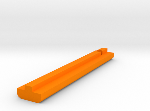 Rail Track-Stop, Z401 (Beneteau & Jeanneau, etc ) in Orange Processed Versatile Plastic