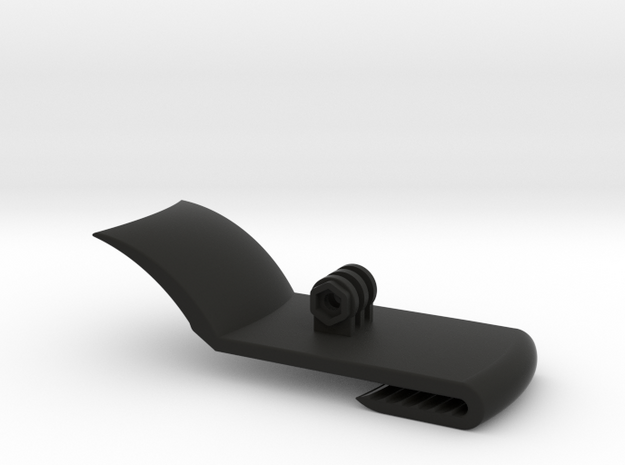 GoPro Baseball Cap Mount Universal Fitment in Black Natural Versatile Plastic